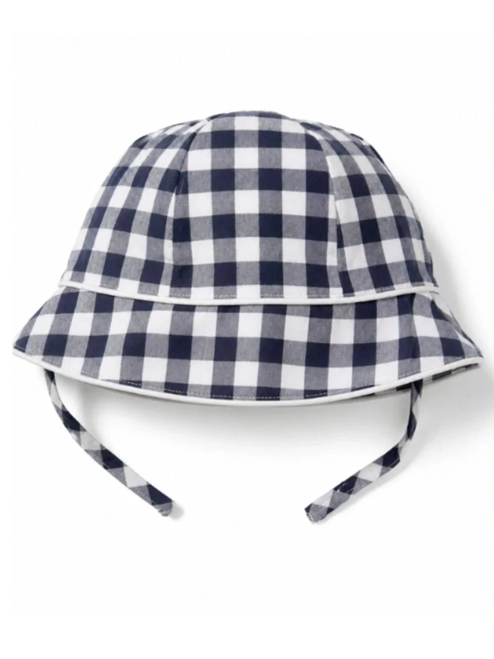 Janie and Jack Gingham Cotton Bucket Hat